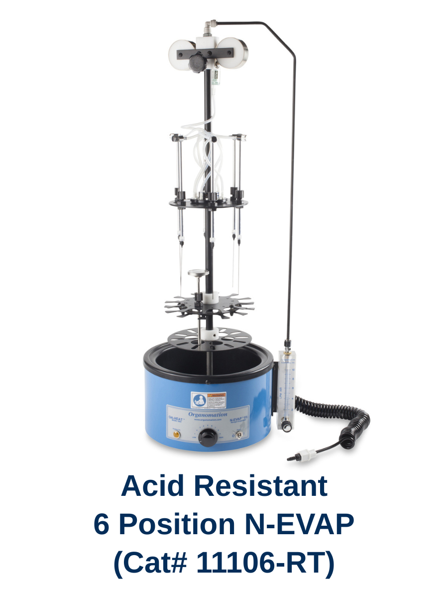 Acid resistant 6 Position N-EVAP