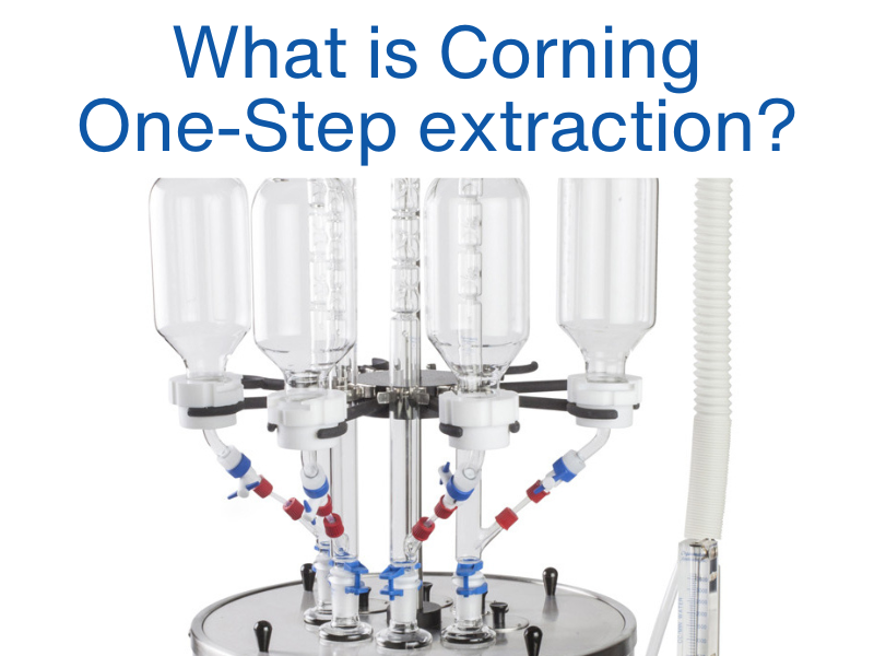 What is corning one-step extraction